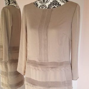 Banana Republic Gold Silky Dress